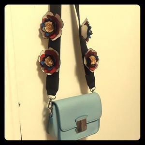 Small Blue crossover bag